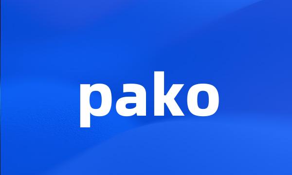 pako