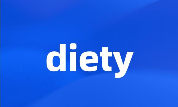 diety