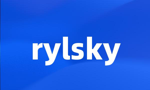 rylsky