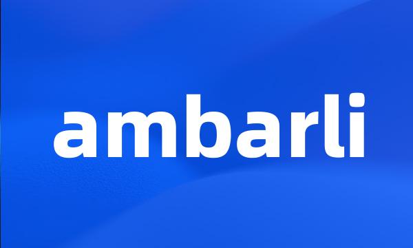 ambarli