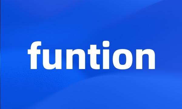 funtion