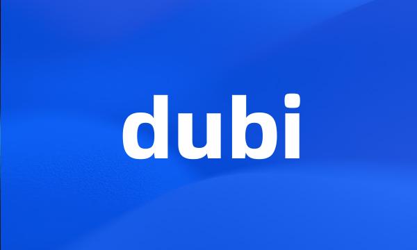 dubi