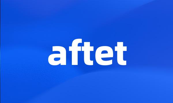 aftet