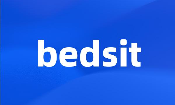 bedsit