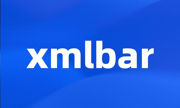 xmlbar