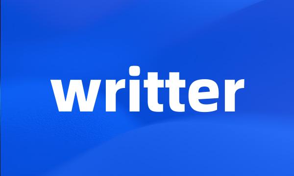 writter