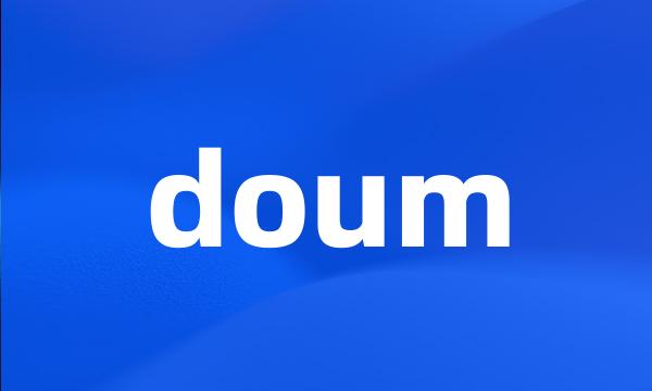 doum