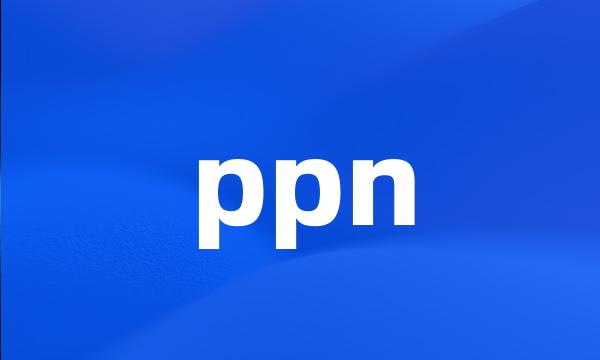 ppn