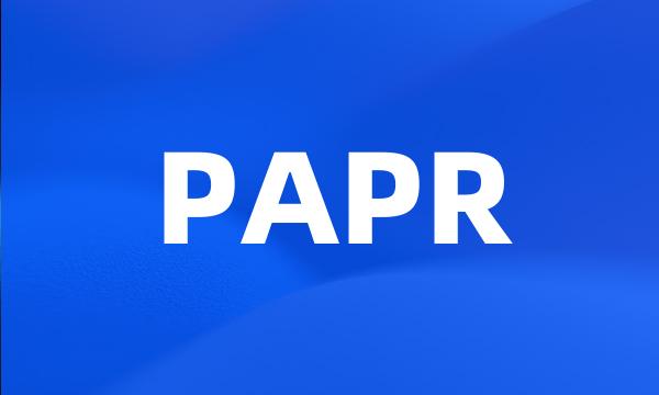 PAPR