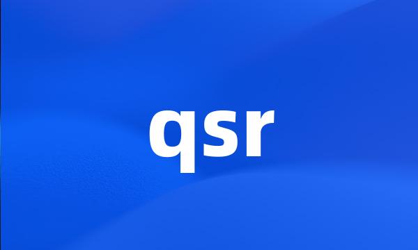 qsr