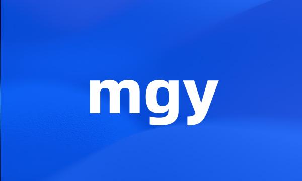 mgy