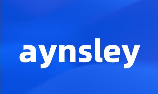 aynsley