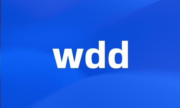 wdd