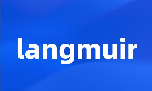 langmuir