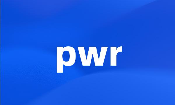 pwr