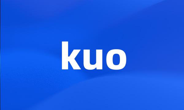 kuo