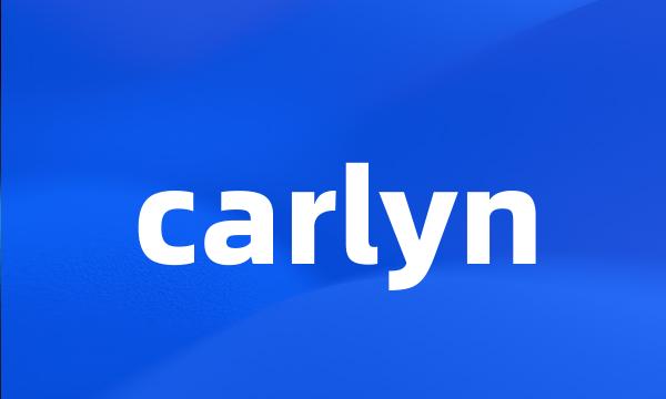 carlyn