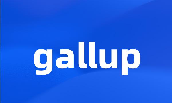 gallup