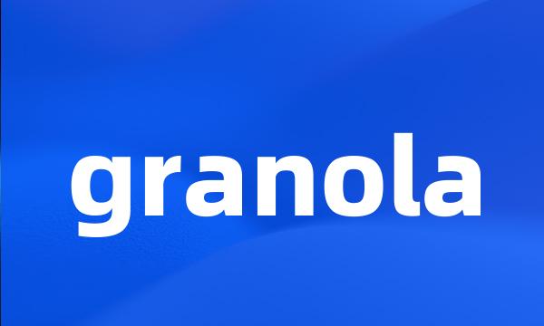 granola