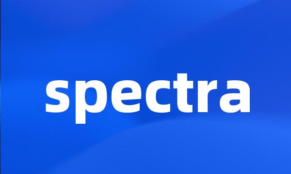 spectra