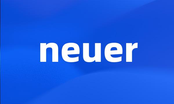 neuer