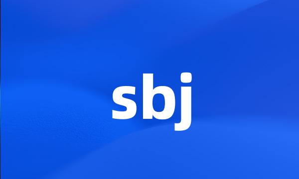 sbj