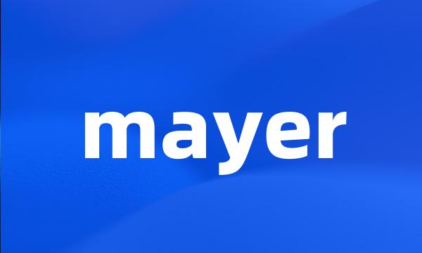 mayer