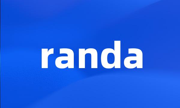 randa