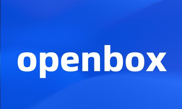 openbox