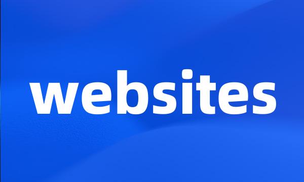 websites