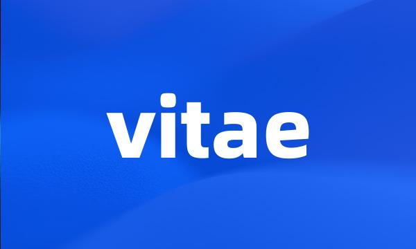 vitae