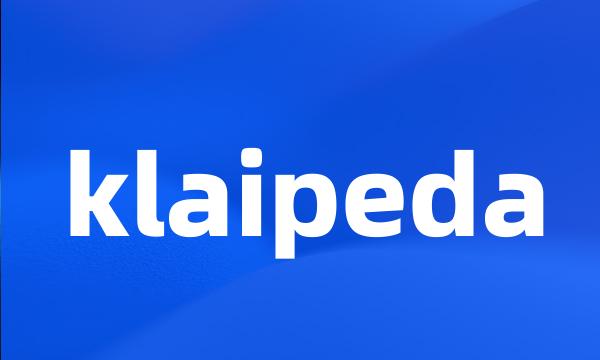 klaipeda