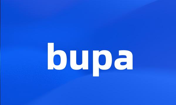 bupa