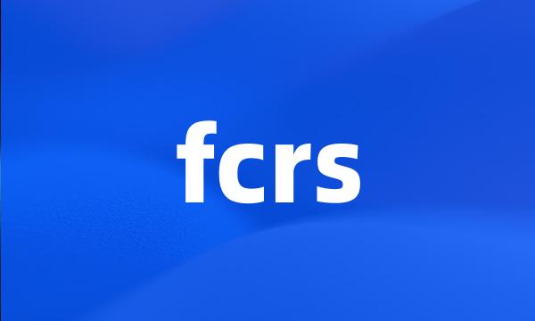 fcrs