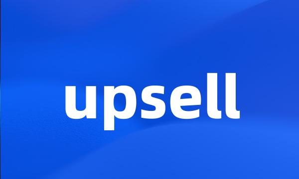 upsell