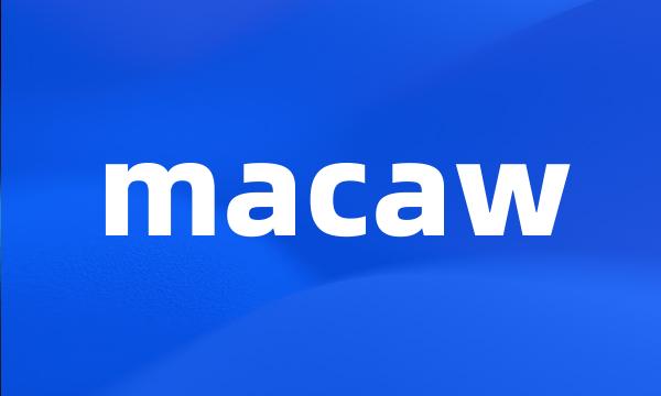 macaw