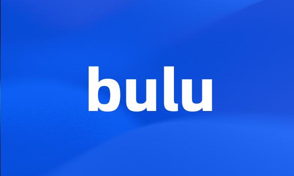 bulu