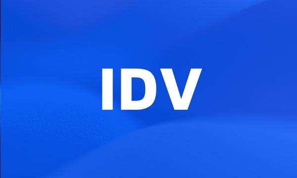 IDV