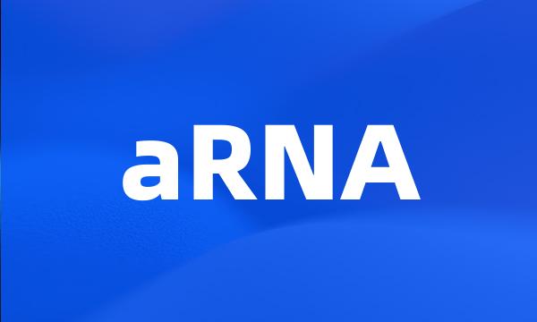 aRNA