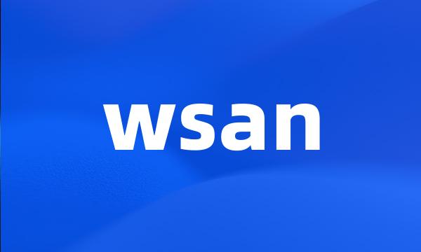 wsan