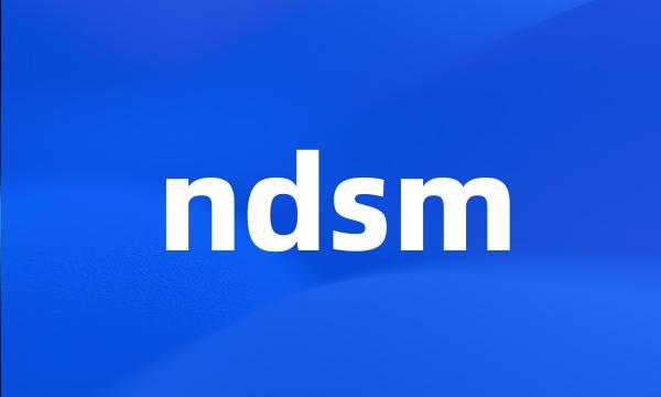 ndsm