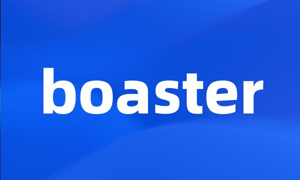 boaster