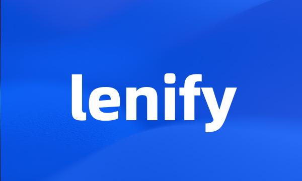 lenify