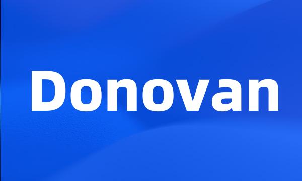 Donovan