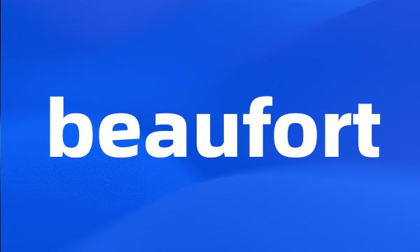 beaufort