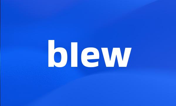 bIew