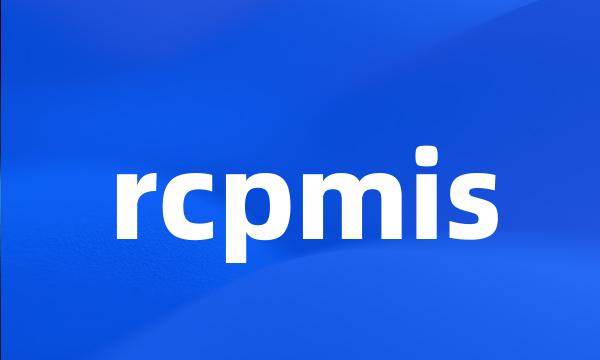 rcpmis