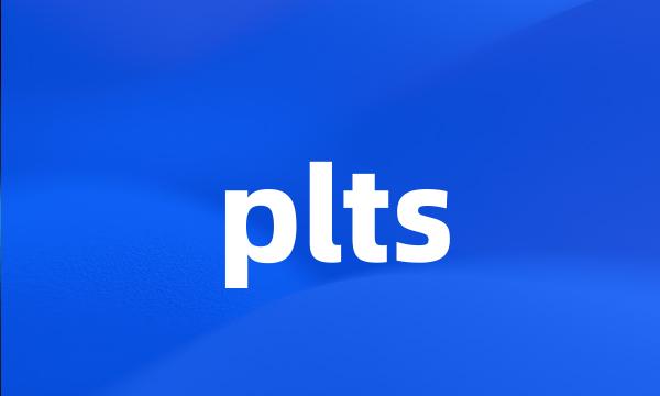 plts