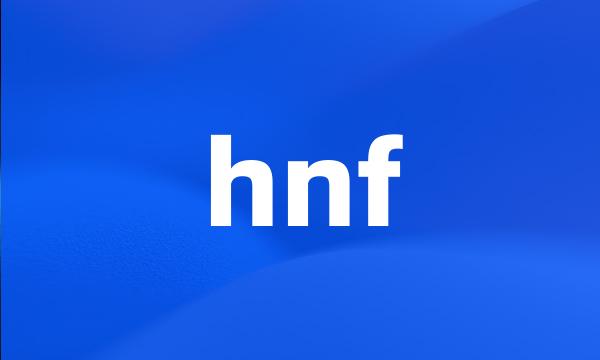 hnf