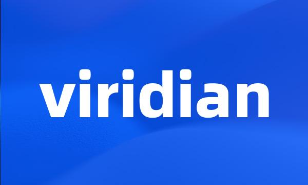 viridian